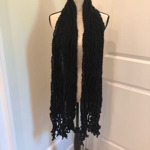 ❤️❤️Super Cute stretchy black scarf/wrap